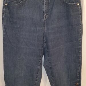 Style & Co. Women's Dark Blue Capri Jeans